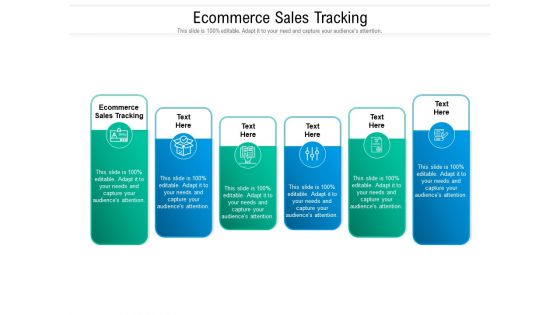 Ecommerce Sales Tracking Ppt PowerPoint Presentation Gallery Slide Portrait Cpb Pdf