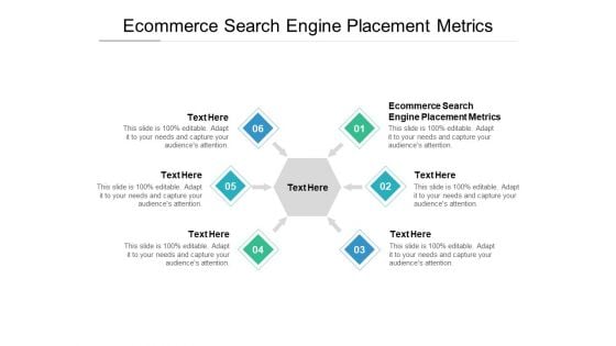 Ecommerce Search Engine Placement Metrics Ppt PowerPoint Presentation Inspiration Elements Cpb Pdf