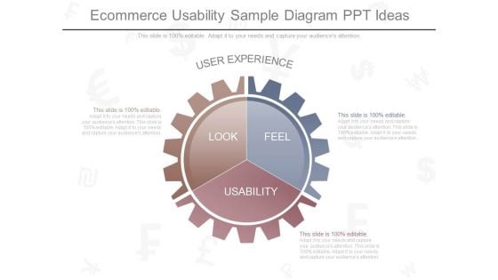 Ecommerce Usability Sample Diagram Ppt Ideas