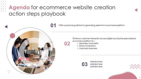 Ecommerce Website Creation Action Steps Playbook Ppt PowerPoint Presentation Complete Deck With Slides