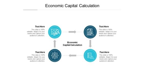 Economic Capital Calculation Ppt PowerPoint Presentation Gallery Themes Cpb