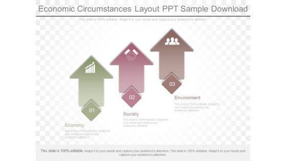 Economic Circumstances Layout Ppt Sample Download