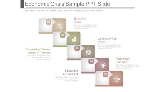 Economic Crisis Sample Ppt Slide