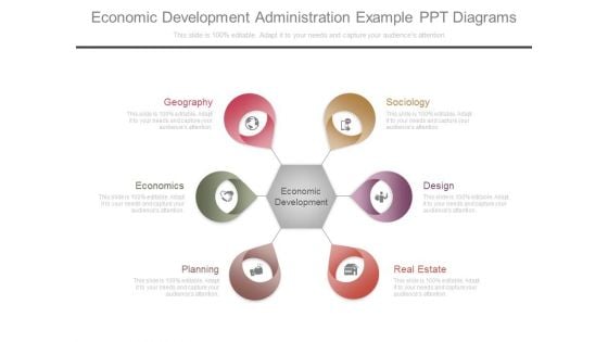 Economic Development Administration Example Ppt Diagrams