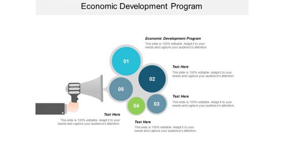 Economic Development Program Ppt PowerPoint Presentation Professional Layout Cpb