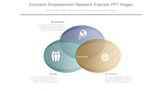 Economic Empowerment Research Example Ppt Images