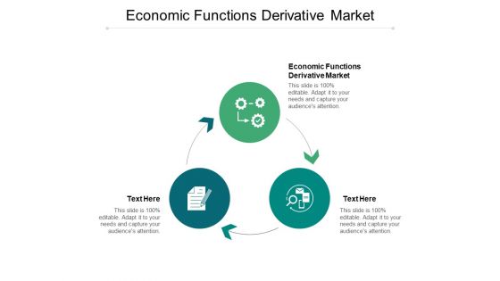 Economic Functions Derivative Market Ppt PowerPoint Presentation Portfolio Objects Cpb