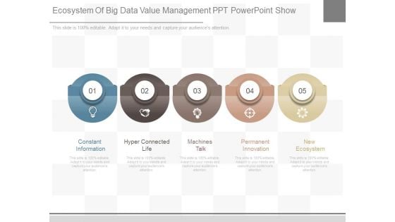 Ecosystem Of Big Data Value Management Ppt Powerpoint Show