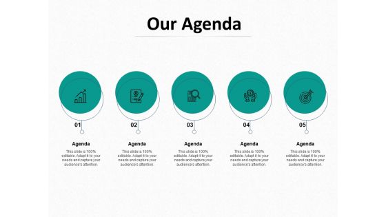 Ed Journey Our Agenda Ppt Pictures Samples PDF