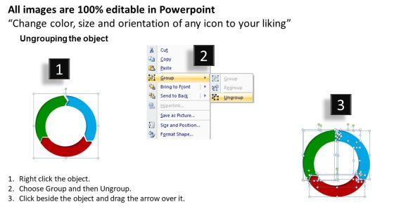 Editable Ppt Slides 3 Stage Cycle Diagrams PowerPoint Slides Slide02