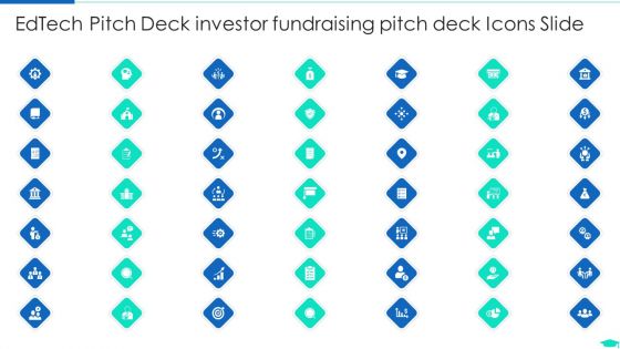 Edtech Pitch Deck Investor Fundraising Pitch Deck Icons Slide Information PDF