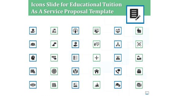 Educational Tuition As A Service Proposal Template Ppt PowerPoint Presentation Complete Deck With Slides