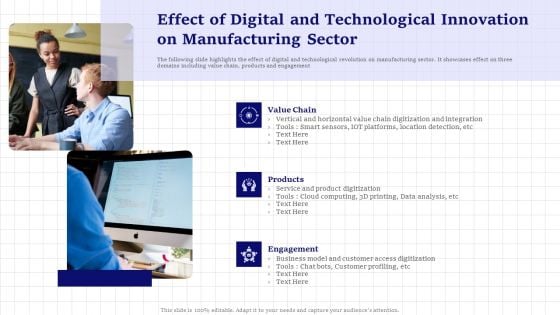 Effect Of Digital And Technological Innovation On Manufacturing Sector Template PDF