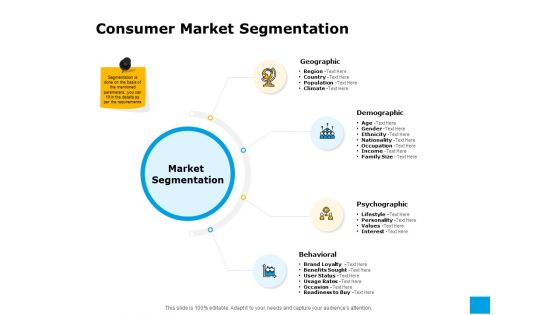 Effective Advertising And Sales Management Consumer Market Segmentation Ppt PowerPoint Presentation Summary Diagrams PDF