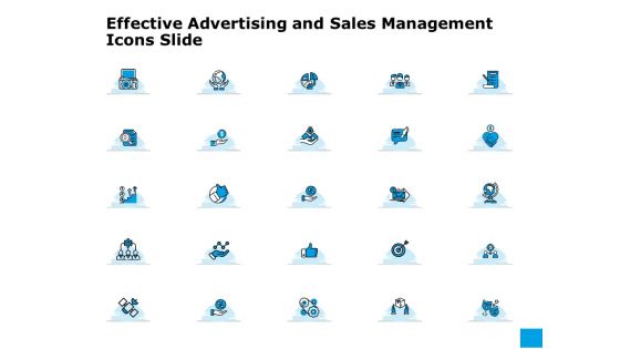 Effective Advertising And Sales Management Icons Slide Ppt Styles Guide PDF