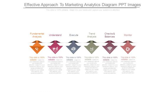 Effective Approach To Marketing Analytics Diagram Ppt Images