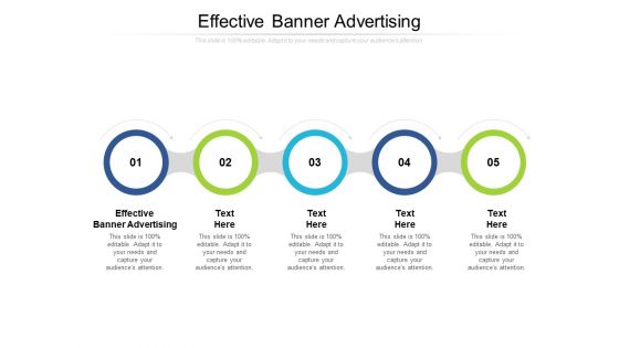 Effective Banner Advertising Ppt PowerPoint Presentation Infographics Outfit Cpb Pdf