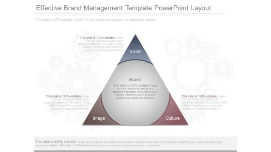 Effective Brand Management Template Powerpoint Layout