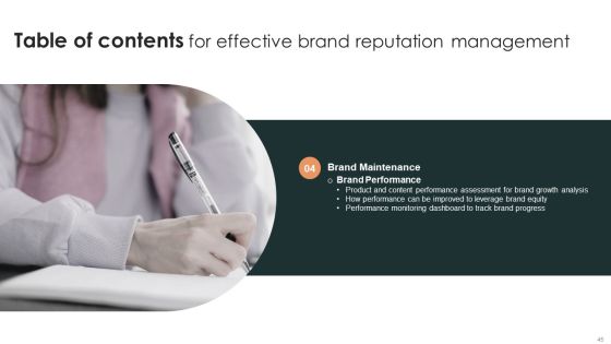 Effective Brand Reputation Management Ppt PowerPoint Presentation Complete Deck With Slides Slide45
