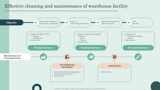 Effective Cleaning And Maintenance Of Warehouse Facility Elements PDF