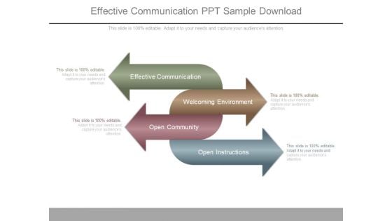 Effective Communication Ppt Sample Download