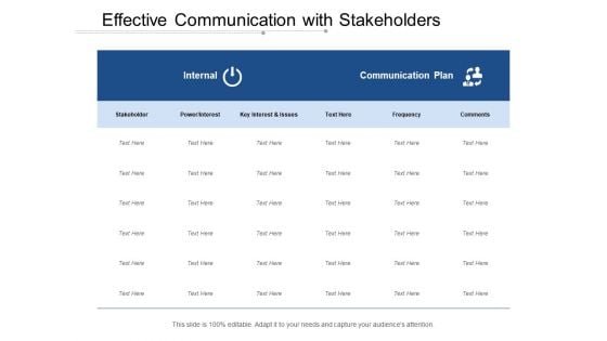 Effective Communication With Stakeholders Ppt PowerPoint Presentation File Graphics Effective Communication With Stakeholders Ppt PowerPoint Presentation File Graphics