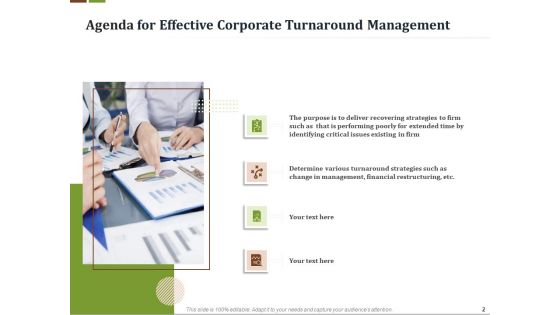 Effective Corporate Turnaround Management Ppt PowerPoint Presentation Complete Deck With Slides