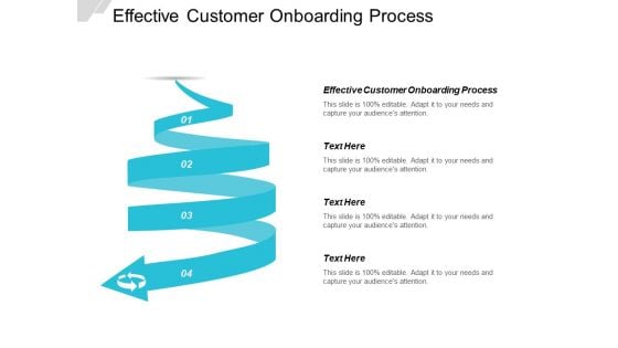 Effective Customer Onboarding Process Ppt PowerPoint Presentation Ideas Deck