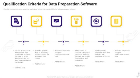 Effective Data Arrangement For Data Accessibility And Processing Readiness Qualification Criteria For Data Preparation Software Topics PDF