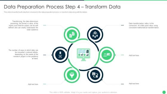 Effective Data Management To Make Information Accessible Process Step 4 Transform Data Slides PDF Effective Data Management To Make Information Accessible Process Step 4 Transform Data Slides PDF