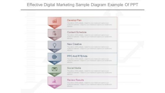 Effective Digital Marketing Sample Diagram Example Of Ppt