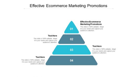 Effective Ecommerce Marketing Promotions Ppt PowerPoint Presentation File Template Cpb