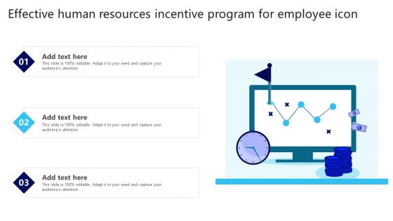 Effective Human Resources Incentive Program For Employee Icon Download PDF