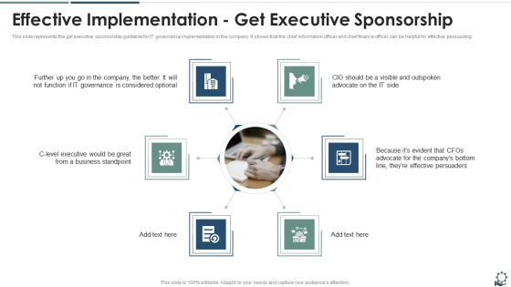 Effective Implementation Get Executive Sponsorship Sample PDF