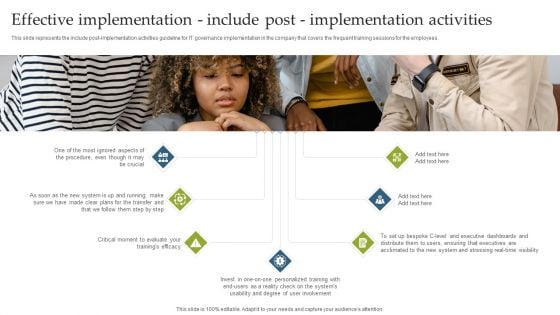 Effective Implementation Include Post Implementation Activities Download PDF