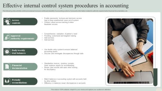 Effective Internal Control System Procedures In Accounting Microsoft PDF