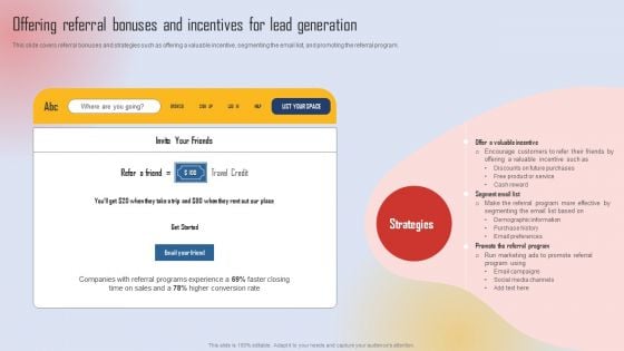 Effective Lead Generation For Higher Conversion Rates Offering Referral Bonuses And Incentives Mockup PDF Effective Lead Generation For Higher Conversion Rates Offering Referral Bonuses And Incentives Mockup PDF