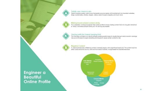 Effective Management Engineer A Beautiful Online Profile Ppt Slides Sample PDF