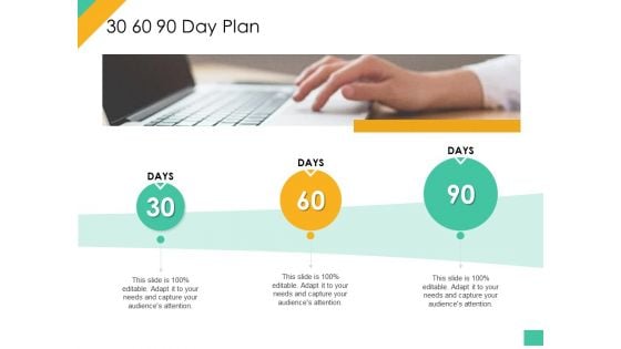 Effective Management Styles For Leaders 30 60 90 Day Plan Background PDF