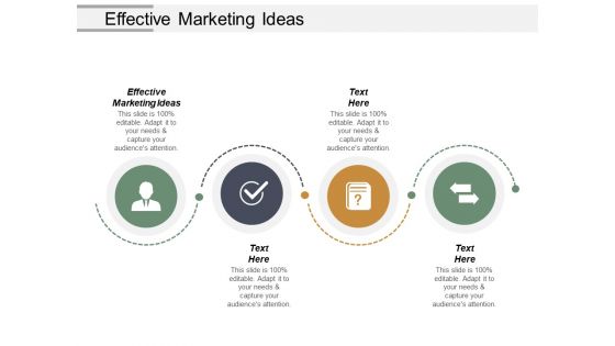 Effective Marketing Ideas Ppt PowerPoint Presentation Infographic Template Cpb