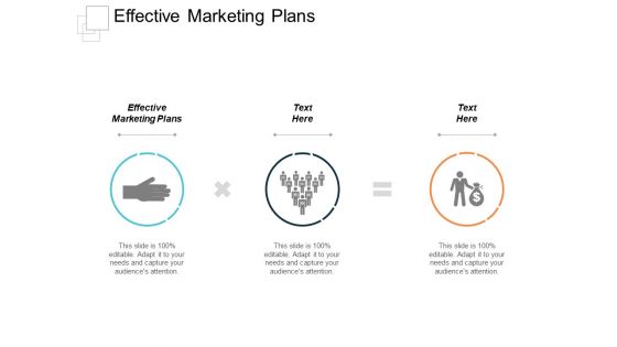 Effective Marketing Plans Ppt PowerPoint Presentation Sample Cpb