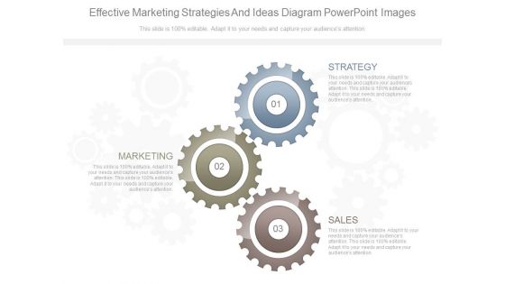 Effective Marketing Strategies And Ideas Diagram Powerpoint Images
