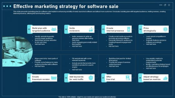 Effective Marketing Strategy For Software Sale Rules PDF