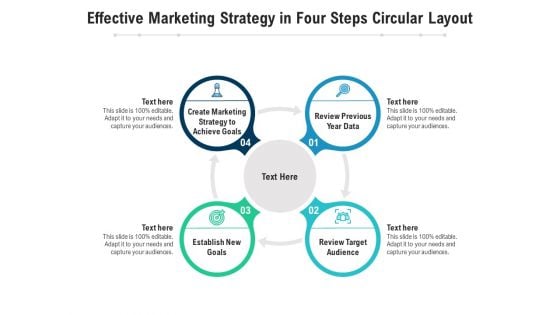 Effective Marketing Strategy In Four Steps Circular Layout Ppt PowerPoint Presentation File Ideas PDF Effective Marketing Strategy In Four Steps Circular Layout Ppt PowerPoint Presentation File Ideas PDF
