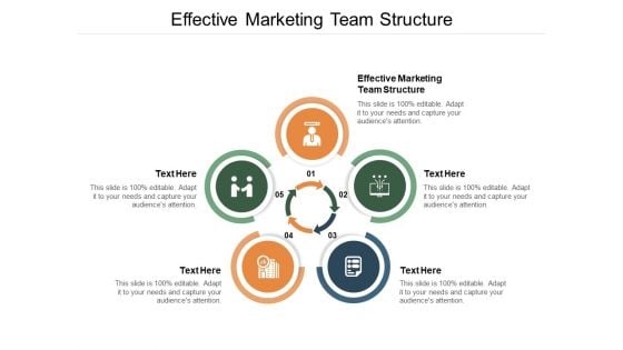 Effective Marketing Team Structure Ppt PowerPoint Presentation Infographic Template Graphics Example Cpb