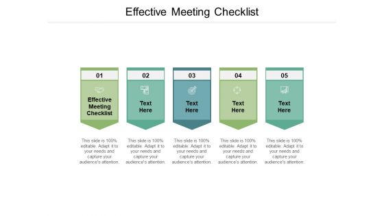 Effective Meeting Checklist Ppt PowerPoint Presentation Gallery Background Images Cpb Effective Meeting Checklist Ppt PowerPoint Presentation Gallery Background Images Cpb