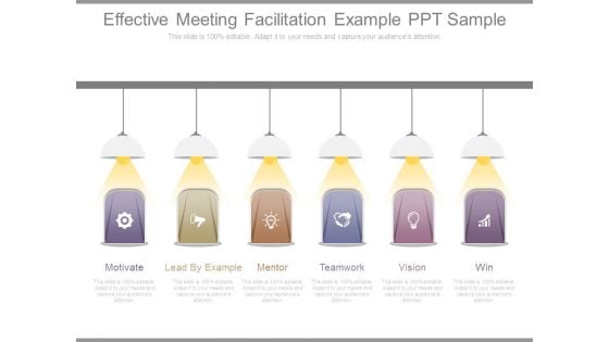 Effective Meeting Facilitation Example Ppt Sample