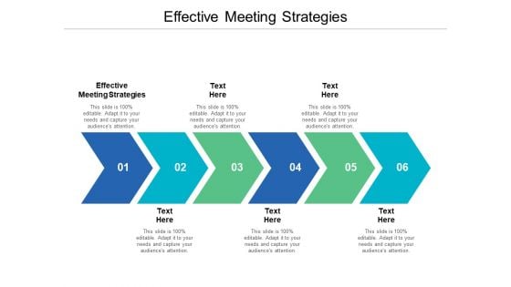 Effective Meeting Strategies Ppt PowerPoint Presentation Professional Backgrounds Cpb