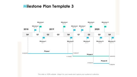 Effective Milestone Scheduling Approach Milestone Plan 2018 Ppt PowerPoint Presentation Layouts Sample PDF