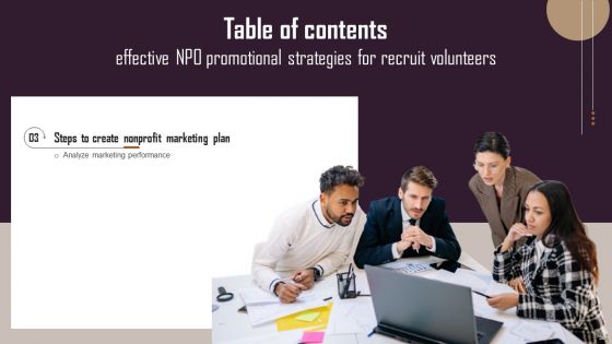 Effective NPO Promotional Strategies For Recruit Volunteers Ppt PowerPoint Presentation Complete Deck With Slides